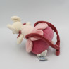 Doudou et compagnie musical souris rose bordeaux Magie des fleurs