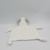 Doudou plat mouton blanc gris étoiles PRIMARK EARLY DAYS