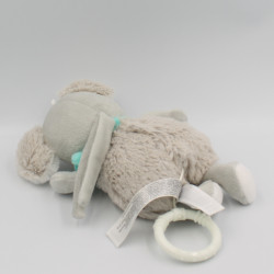 Doudou musical koala gris bleu jaune TIGEX