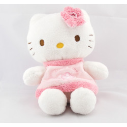Doudou chat HELLO KITTY rose rouge SANRIO LICENSE 