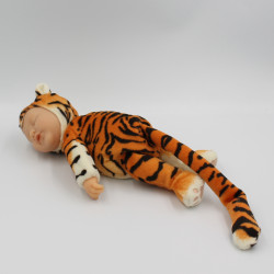 Poupée ANNE GEDDES papillon coccinelle hérisson tigre abeille chat 23 cm LOT DE 8