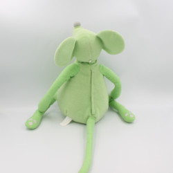 Peluche interactive une souris verte BERCHET 
