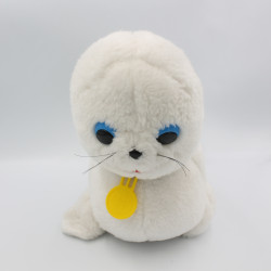 Ancienne peluche phoque blanc BIBIFOC ANTENNE 2