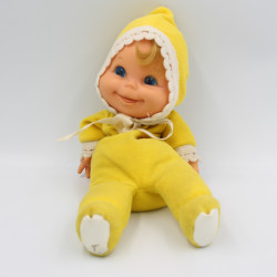 Ancienne poupée jaune BABY BEANS MATTEL 1970