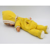 Ancienne poupée jaune BABY BEANS MATTEL 1970