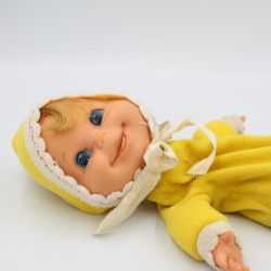 Ancienne poupée jaune BABY BEANS MATTEL 1970