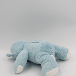 Doudou Ours bleu clair Musti Mustela