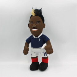 Peluche poupée Footballeur équipe de France Pogba BLEACHER