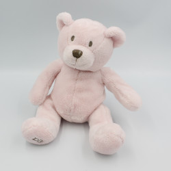 Doudou ours rose tout doux OBAIBI