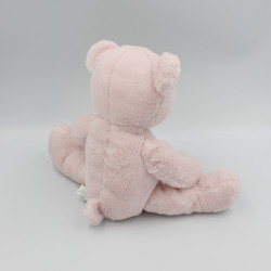Doudou ours rose tout doux OBAIBI