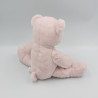 Doudou ours rose tout doux OBAIBI