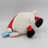 Doudou peluche père Noël BEBEREVE
