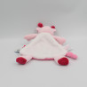 Doudou et compagnie plat vache rose Unicef