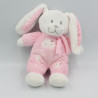Doudou luminescent lapin rose blanc nuage lune SIMBA TOYS NICOTOY