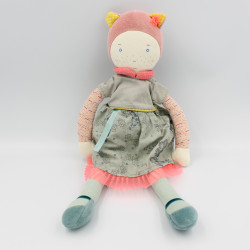 Doudou lutin poupée Mademoiselle et Ribambelle MOULIN ROTY