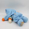 Ancienne Poupée bleu orange Jammie Pies Les petits bonheurs PLAYSKOOL 1987 Rare