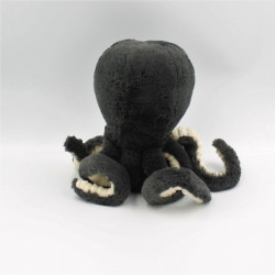 Doudou pieuvre noir Odell Octopus JELLYCAT