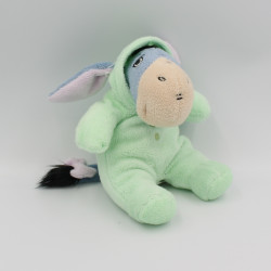 Doudou Bourriquet en pyjama vert Disney 20 cm