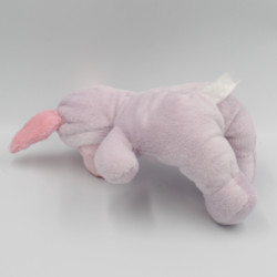 Doudou cochon Porcinet en pyjama mauve DISNEY NICOTOY 23 cm