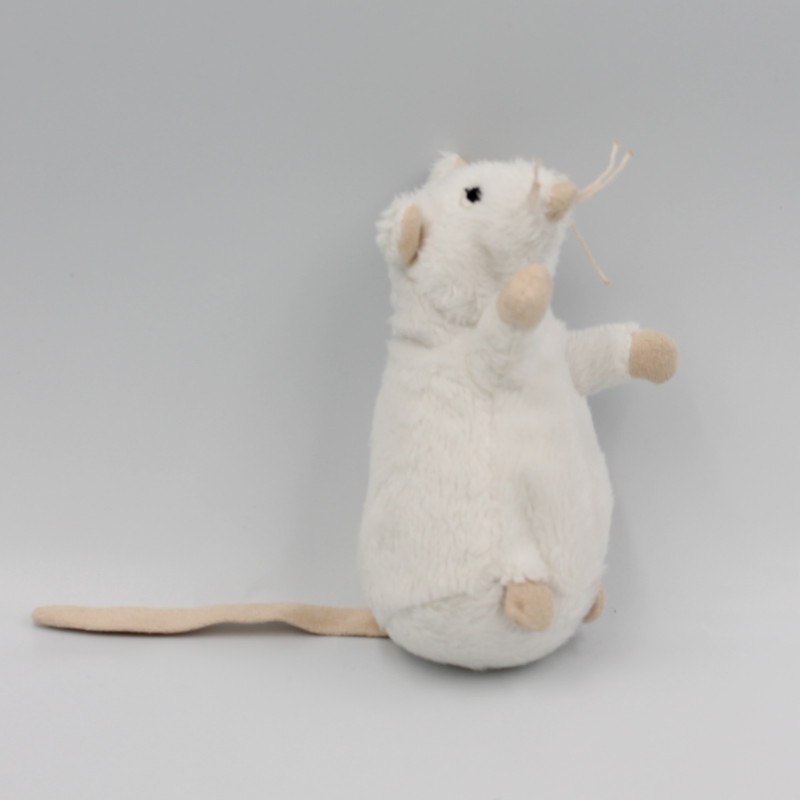 Petit Doudou souris rat blanc IKEA