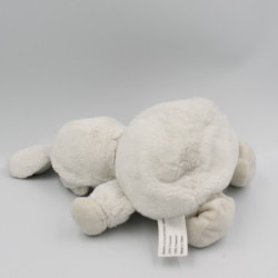 Doudou ours déguisé en lapin blanc NICOTOY