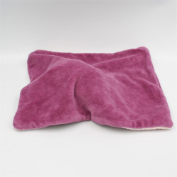 Doudou plat koala rose bordeaux violet SIPLEC