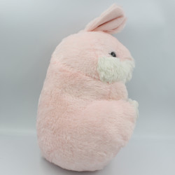 Peluche lapin rose blanc coeur rouge ALPACASSO AMUSE