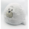 Grande peluche ronde ballon Phoque gris TUKAN