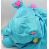 Peluche géante Puffalump hippopotame bleu rose jaune FISHER PRICE 1994