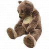 Grande peluche ours marron beige IKEA