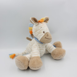 Doudou zébre blanc bleu...