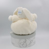 Doudou lapin blanc P'tit lapinou PERLE KALOO 25 cm 