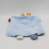 Doudou plat ours bleu jean Blue Denim KALOO