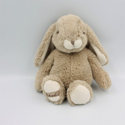 Doudou peluche lapin beige BUKOWSKI