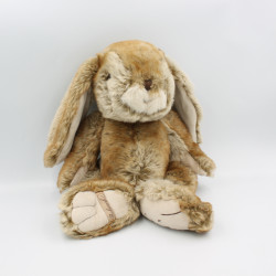 Peluche lapin beige marron...