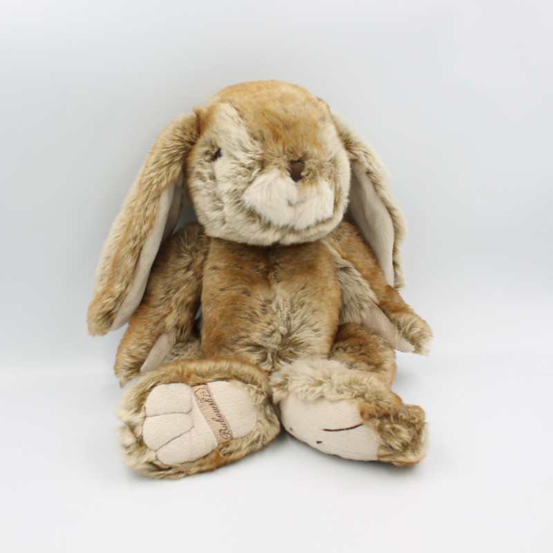 Peluche lapin beige marron BUKOWSKI