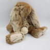 Peluche lapin beige marron BUKOWSKI