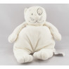 Mini doudou Chat blanc DPAM Du Pareil Au Même