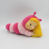 Doudou musical lumineux Cotoons chenille rose coussin Smoby