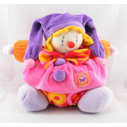 Doudou Gino le clown rose MOULIN ROTY