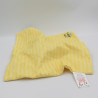 Doudou plat ours jaune Bisounours CARE BEARS