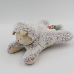 Doudou chat gris qui miaule les Pachats MOULIN ROTY