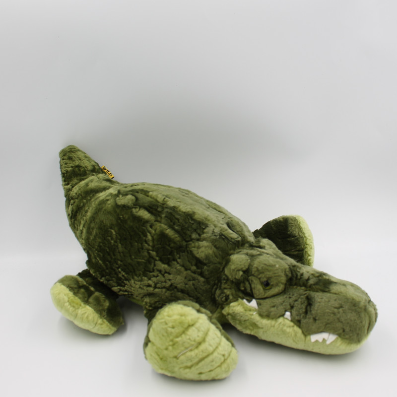 Peluche crocodile vert WILD REPUBLIC