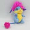 Peluche Popples bleu rose jaune Lulu 2015