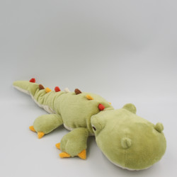 Doudou peluche crocodile vert HAPPY HORSE