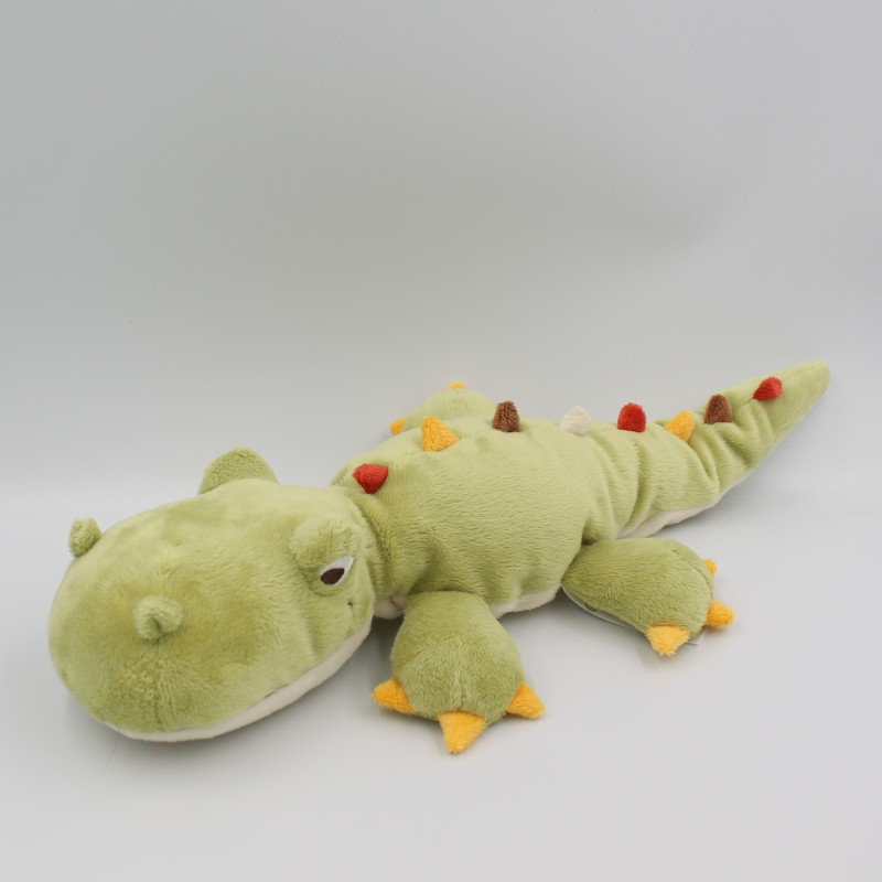 Doudou peluche crocodile vert HAPPY HORSE