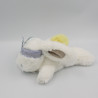 Doudou et compagnie lapin blanc bleu jaune bandeau Atawa Tutti Frutti