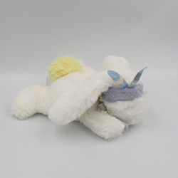 Doudou et compagnie lapin blanc bleu jaune bandeau Atawa Tutti Frutti
