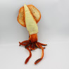 Peluche Calmar Calamar rouge orange