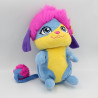 Peluche Popples bleu rose jaune Lulu 2015